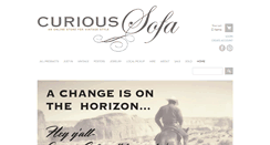 Desktop Screenshot of curioussofa.com